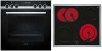 Siemens PQ521KA11, Siemens PQ521KA11 (edelstahl) Herdset, Energieeffizienzklasse: A+