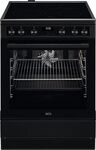 AEG CCB6446BBB (mattschwarz) Elektroherd mit Kochfeld