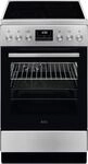AEG 943005680, AEG CCB5449BBM (edelstahl/cleanste) Elektroherd mit Glaskeramikfeld,