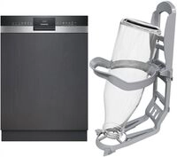 Siemens SN53EIEUAE (edelstahl) teilintegrierbarer 60 cm Geschirrsp&uuml;ler