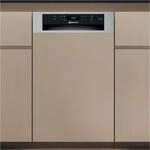 Bauknecht BK6PC11BS7A0 (edelstahl) Einbau-Geschirrsp&uuml;ler teilintegriert 45 cm