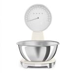 Smeg KSF01CRWW (creme) K&uuml;chenwaage mit Sch&uuml;ssel