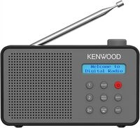 Kenwood CR-M25DAB-H (grau) Kofferradio mit DAB/DAB+