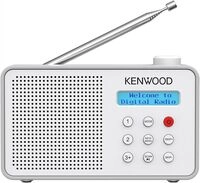 Kenwood CR-M25DAB-W (weiss) Kofferradio mit DAB/DAB+
