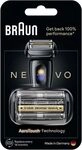 Braun Scherkopf NEVO (grafit) Ersatz-Scherk&ouml;pfe