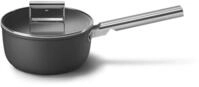 Smeg SPF2012BLM Topf mit Deckel (schwarz) Topf