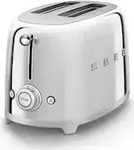 Smeg TSF01SSEU, Smeg TSF01SSEU (chrom) Kompakt-Toaster