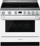 Smeg CPF9IPWH, Smeg CPF9IPWH (weiss) Stand-Elektroherd mit Induktionsfeld,