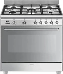 Smeg SCD90MFX9-1 (edelstahl) Gas-Kombi-Standherd