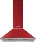Smeg KPF9RD (rot) Wand-Dekor-Dunstabzugshaube