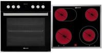 Bauknecht HEKO P500 (schwarz + edelstah) Herdset