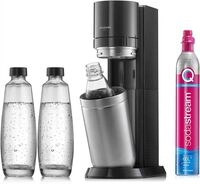 SODASTREAM DUO Promopack (titan) Trinkwasser-Sprudler
