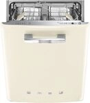 Smeg STFABCR3, Smeg STFABCR3 (beige) Integrierbarer 60 cm Geschirrsp&uuml;ler,