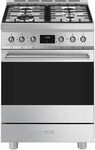 Smeg C6GMXD2 (edelstahl) Gas-Kombi-Standherd