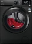 AEG 914610330, AEG LWR7S65690 (schwarz matt) Stand-Waschtrockner,