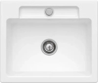 Villeroy & Boch 33462FRW Siluet 60 S flat Stone White Keramiksp&uuml;le Excenter