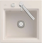 Villeroy & Boch 335502KR Subway Style 50 S Crema Keramik Excenterbet&auml;tigung...