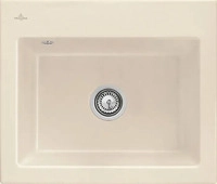Villeroy & Boch 330901FU Subway 60 S Ivory Keramiksp&uuml;le Handbet&auml;tigung Einbausp&uuml;le