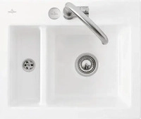Villeroy & Boch 67802FR1 Subway 60 XM flat Wei&szlig; Alpin Keramiksp&uuml;le Excenter