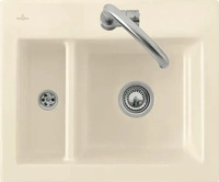 Villeroy & Boch 67801FKG Subway 60 XM flat Snow White Keramiksp&uuml;le Handbet&auml;tigung