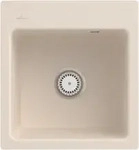 Villeroy & Boch 67811FFU Subway 45 XS flat Ivory Keramiksp&uuml;le Handbet&auml;tigung