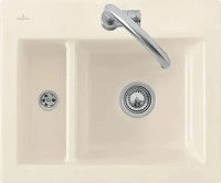 Villeroy & Boch 678002R1 Subway 60 XM Wei&szlig; Alpin Keramiksp&uuml;le...