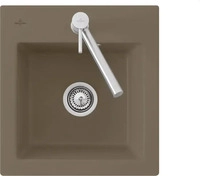 Villeroy & Boch 678101TR Subway 45 XS Timber Keramiksp&uuml;le Handbet&auml;tigung