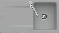 Villeroy & Boch 33351FR1 Siluet 50 flat Wei&szlig; Alpin Keramiksp&uuml;le...