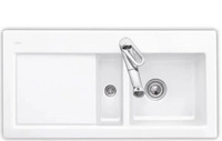 Villeroy & Boch 671201RW Subway 60 Stone White Keramiksp&uuml;le Handbet&auml;tigung