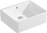 Villeroy & Boch 636001RW Sp&uuml;lstein Einzelbecken 60 X Stone White Keramiksp&uuml;le