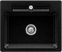 Villeroy & Boch 334601J0 Siluet 60 S Chromite Keramiksp&uuml;le Handbet&auml;tigung