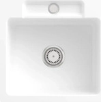 Villeroy & Boch 33451FKG Siluet 50 S flat Snow White Keramiksp&uuml;le...