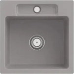 Villeroy & Boch 33451FKD Siluet 50 S flat Fossil Keramiksp&uuml;le Handbet&auml;tigung