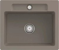 Villeroy & Boch 334601TR Siluet 60 S Timber Keramiksp&uuml;le Handbet&auml;tigung