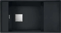 Franke 114.0627.323, Franke Fragranitsp&uuml;le FSG 611-88 BlackMatt Druckknopf Edelstahl