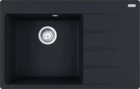 Franke 114.0627.651, Franke Fragranitsp&uuml;le CNG 611-78 A Black Matt Drehknopf