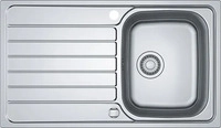 Franke 101.0464.337, Franke SKX 611-86, 860x500mm, Siebkorb als Drehknopfventil,