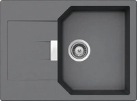 Schock MAND100SAGCR, SCHOCK Sp&uuml;le, Einbau von oben MAND100SAGCR