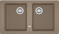 Franke 114.0302.021, Franke BFG 620, 2x 860x500mm, 2 x Siebkorb als Drehknopfventil,
