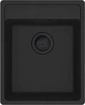 Franke 114.0658.583, Franke Fragranitbecken MRG 610-37 A Black Matt Handbedienung