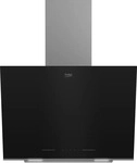 BEKO BHCA66641BBHS, Beko BHCA 66641 BBHS Kopffreihaube 60 cm Schwarz/Edelstahl, EEK A