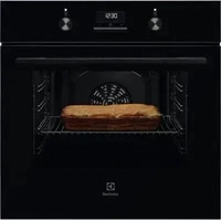 Electrolux KOFGH40BK, Electrolux KOFGH40BK Einbau Backofen schwarz, EEK A