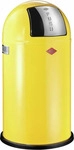 NABER 8012399, Naber WESCO Pushboy 50 Liter Abfallsammler lemonyellow