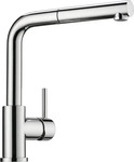 NABER 5011252, Naber Armate Arco 2 Einhebelmischer mit Auszug Hochdruck Chrom...