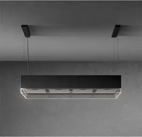 FALMEC 103214, Falmec Vetra Inselhaube 120 x 60 Schwarz 103214, inkl. 5 Jahre