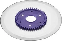 RITTER 517132, Ritter Schinkenmesser glatt 517132 Lila Zahnrad passend f&uuml;r AES 52 S,