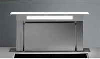 FALMEC 100066, Falmec Downdraft Edelstahl/Glas wei&szlig; 120 cm f&uuml;r externen Motor