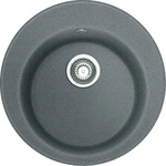 FRANKE 1140009542, Franke PAMIRA ROG 610-41 Einbausp&uuml;le Fragranit+ Steingrau /