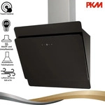 PKM 50452, PKM S3-60 ABTZ Kopffrei Dunstabzug 60 cm schwarzes Glas / Metall 50452,
