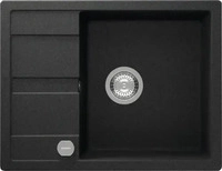 SCHOCK MAND100UGON, Schock MANHATTAN D-100 Cristalite Einbausp&uuml;le Unterbau Onyx